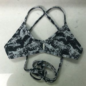 Jolyn Shark Town Vent Bikini bathing suit Top S